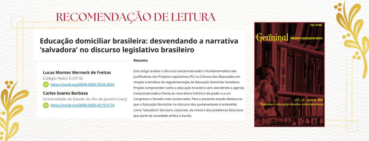 Educação domiciliar brasileira: desvendando a narrativa 'salvadora' no discurso legislativo brasileiro